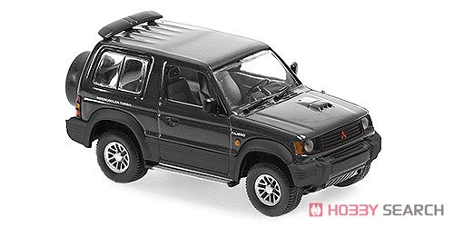 ミツビシ パジェロ SWB 1991 ブラック (ミニカー) 商品画像1