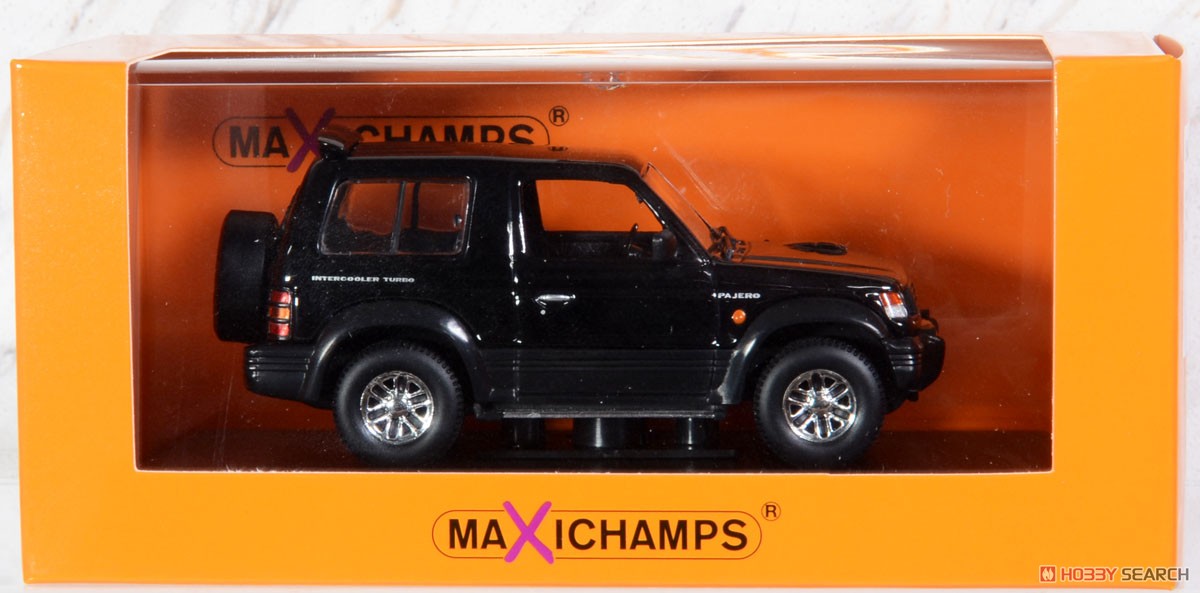 Mitsubishi Pajero SWB 1991 Black (Diecast Car) Package1