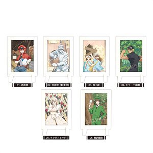 Cells at Work! Dress Up Photo Stand 01 Vol.1 (Set of 6) (Anime Toy)