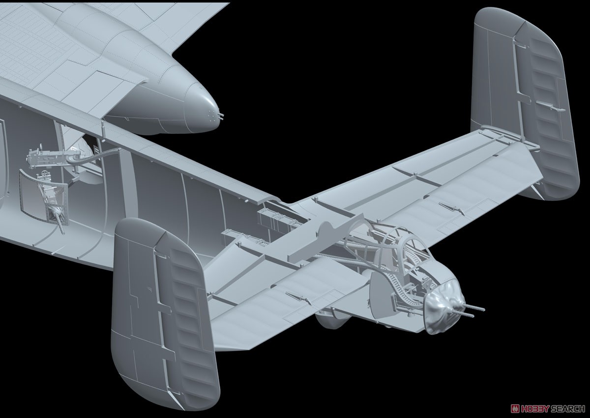 B-25H ミッチェル ガンシップ over CBI (プラモデル) その他の画像5
