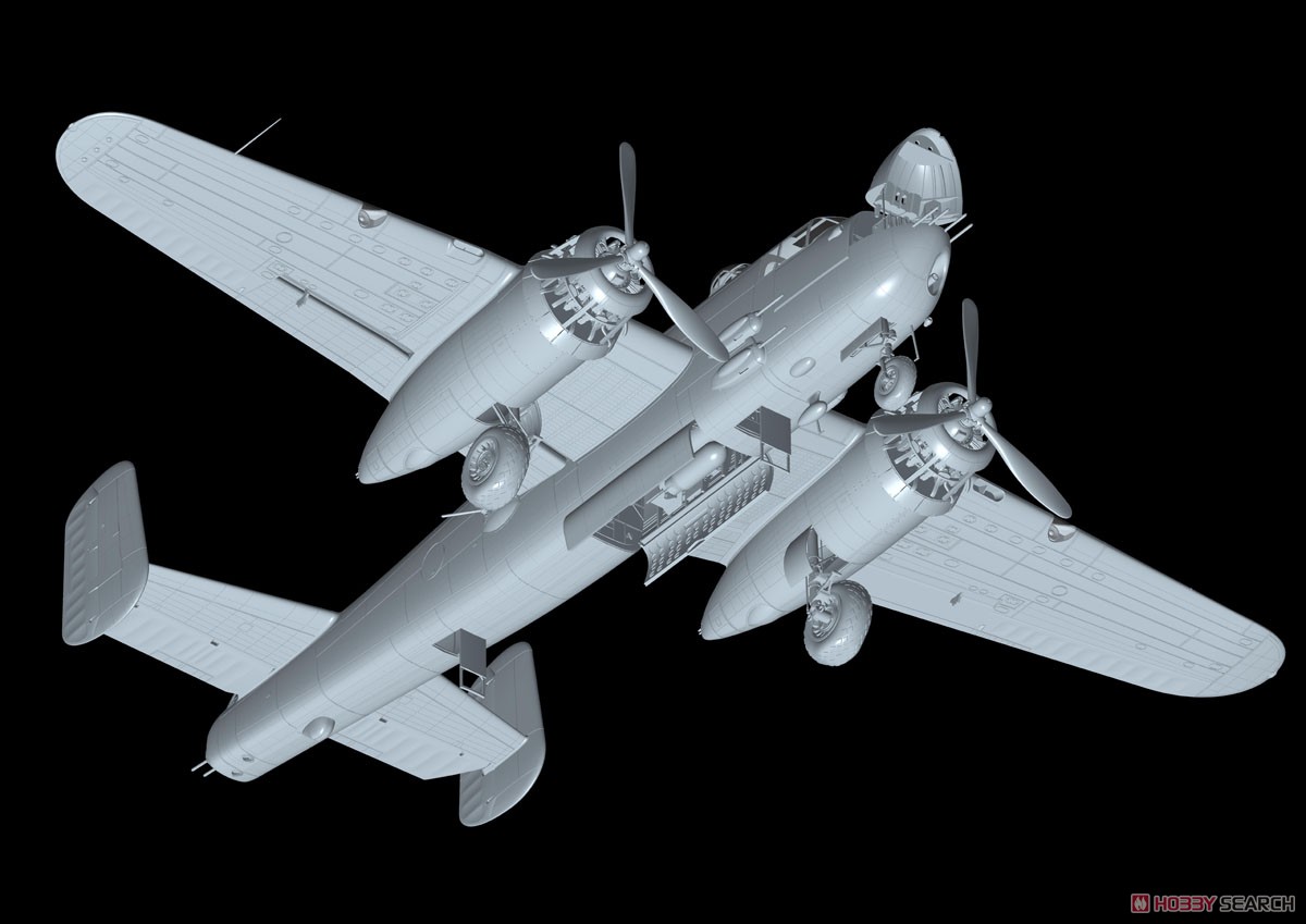 B-25H ミッチェル ガンシップ over CBI (プラモデル) その他の画像7