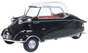 Messerschmitt KR200 Bubble Top Black (Diecast Car)