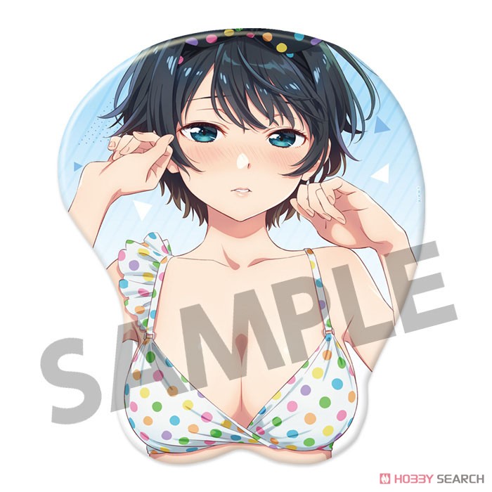 Rent-A-Girlfriend Mounded Mouse Pad Ruka Sarashina (Anime Toy) Item picture1