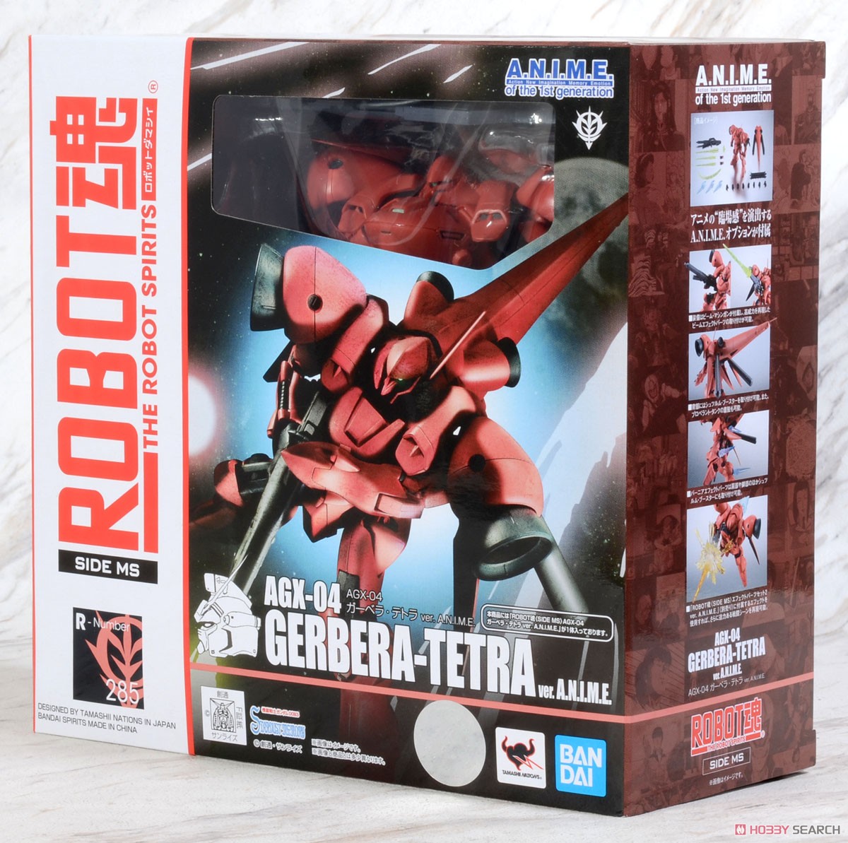 ROBOT魂 ＜ SIDE MS ＞ AGX-04 ガーベラ・テトラ ver. A.N.I.M.E. (完成品) パッケージ1