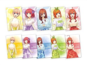 The Quintessential Quintuplets Season 2 Random Clear Card (Set of 20) (Anime Toy)