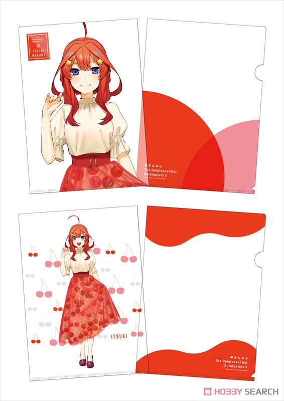 五等分の花嫁∬ クリアファイル二枚セット 中野五月 (キャラクターグッズ) 商品画像1