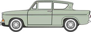 (OO) フォード アングリア 1962 スプルース グリーン (鉄道模型)
