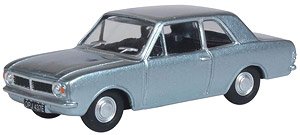 (OO) Ford Cortina MKII Blue Mink (Model Train)