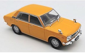 ダットサン 510 セダン 1971 イエロー (ミニカー)