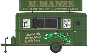 (OO) モバイル トレーラー M Manze Jellied Eels (鉄道模型)
