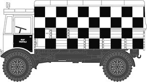 (OO) AEC マタドール トリポリ リビア 砲兵トラクター (鉄道模型)