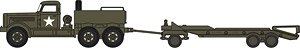 (OO) ダイアモンド T 戦車運搬車/アメリカ陸軍 (鉄道模型)