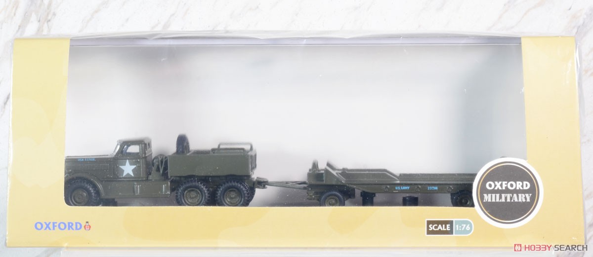 (OO) Diamond T Tank Transporter And Trailer US Army (Model Train) Package1