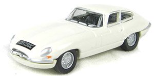 (OO) Jaguar E Type Series 1 Coupe White (Model Train)