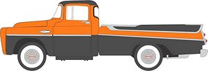 (HO) ダッジ D100 Sweptsideピックアップ 1957 オマハオレンジ&ジュエルブラック (鉄道模型)