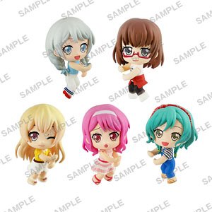 BanG Dream! Girls Band Party! Mugyutto Cable Mascot Rich Pastel*Palettes (Set of 8) (Anime Toy)