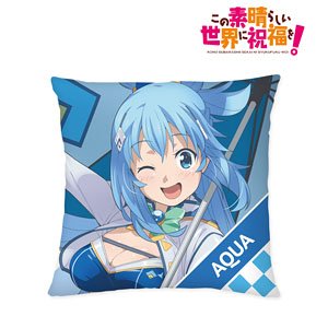 KonoSuba: God`s Blessing on this Wonderful World! Especially Illustrated Aqua Racequeen Ver. Cushion Cover (Anime Toy)