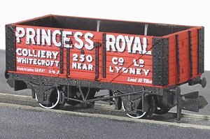 イギリス2軸貨車 石炭運搬車 (7枚側板・プリンセス・ロイヤル) 【NR-P961】 ★外国形モデル (鉄道模型)