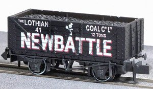 NR-P422 Newbattle No.41 7 Plank Wagon (Model Train)