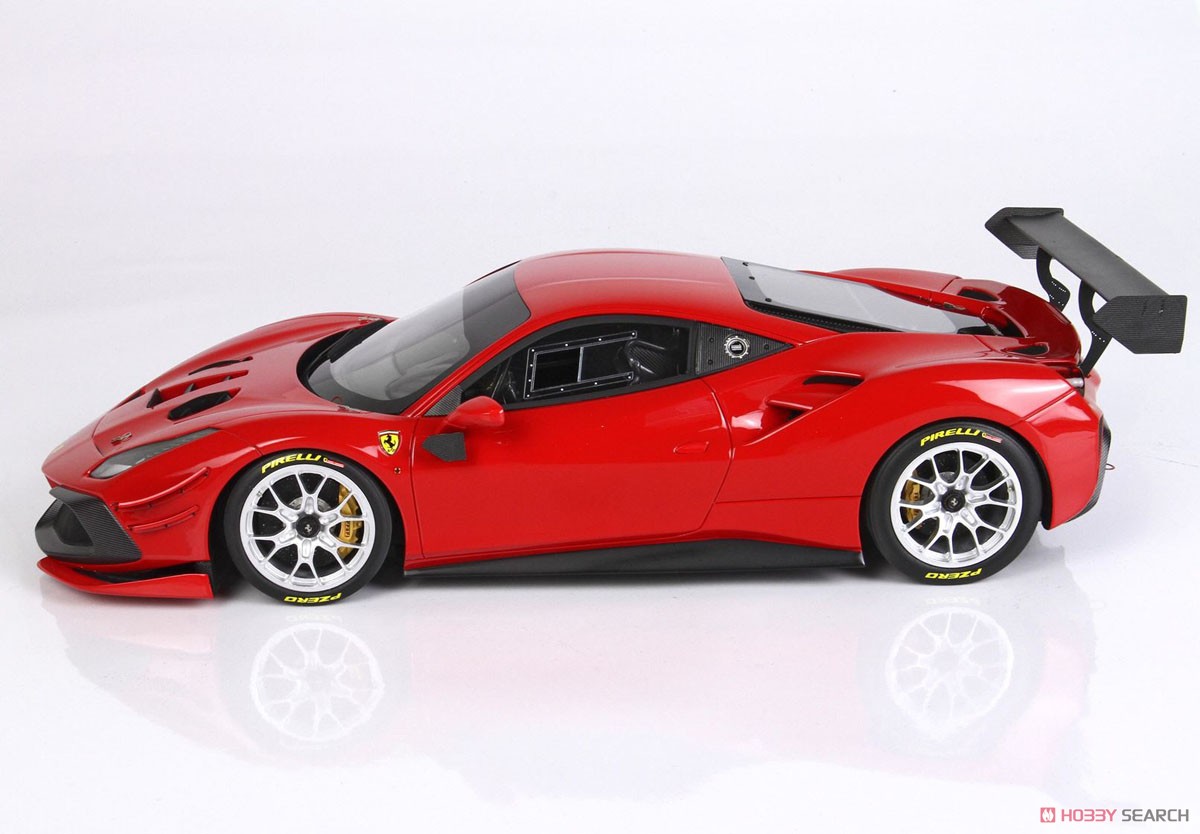 Ferrari 488 Challenge EVO 2020 Rosso Corsa 322 (ケース無) (ミニカー) 商品画像4