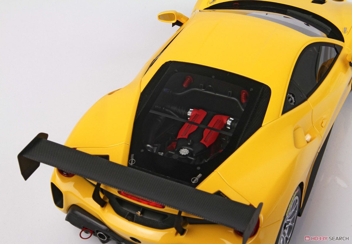 Ferrari 488 Challenge EVO 2020 Giallo Modena (ケース付) (ミニカー) 商品画像7