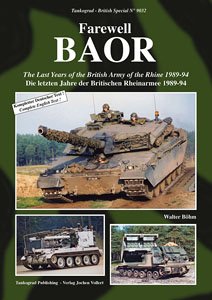 英軍ライン川駐留部隊 最後の年 1989～94 「さらばBAOR」 (書籍)