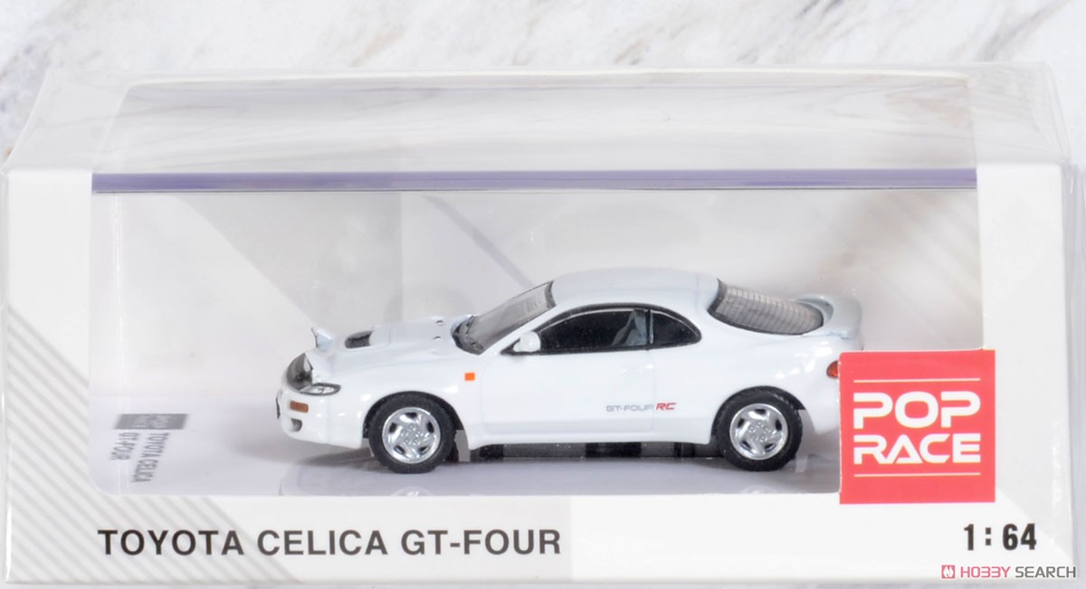 トヨタ セリカ GT-FOUR ST185 (スーパーホワイト) (ミニカー) パッケージ1