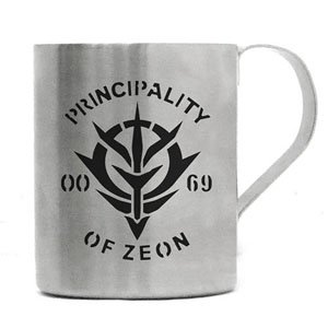 Mobile Suit Gundam ZEON Layer Stainless Mug Cup (Anime Toy)