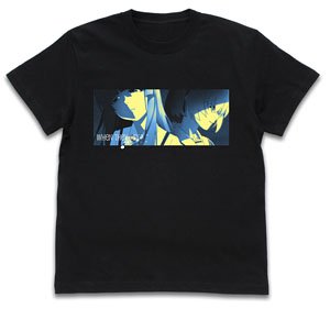 Higurashi When They Cry: Gou Rika & Satoko When They Cry T-Shirt Black M (Anime Toy)