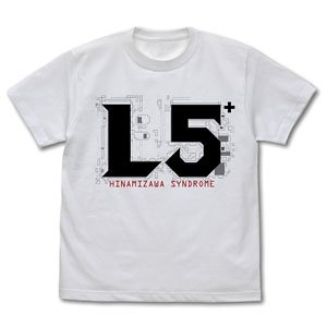 ひぐらしのなく頃に 業 L5+ Tシャツ WHITE L (キャラクターグッズ)