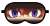 Higurashi When They Cry: Gou Rena`s [Usoda!!!] Eye Mask (Anime Toy) Item picture1