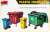 Plastic Trash Cans (Set of 4) (Plastic model) Other picture1