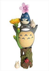 My Neighbor Totoro NOS-81 Nose Character Flower & Totoro (Anime Toy)