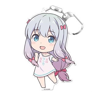 Ero Manga Sensei Puni Colle! Key Ring (w/Stand) Sagiri Izumi (Anime Toy)