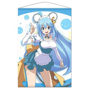 KonoSuba: God`s Blessing on this Wonderful World! Legend of Crimson B2 Tapestry [Aqua Mouse Costume Ver.] (Anime Toy)