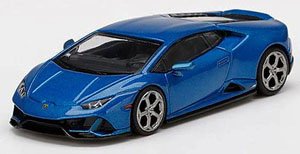 Lamborghini Huracan EVO Blu Eleos (LHD) (Diecast Car)