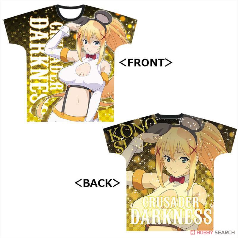 映画 この素晴らしい世界に祝福を！紅伝説 フルグラフィックTシャツ [ダクネス ねずみコスVer.] (キャラクターグッズ) 商品画像3