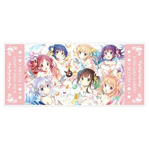 ご注文はうさぎですか？ BLOOM キャラクター大判タオル B[ココア&チノ&リゼ&千夜&シャロ&マヤ&メグ] (キャラクターグッズ)