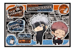 Jujutsu Kaisen Sticker Itadori & Gojo After School Ver. (Anime Toy)