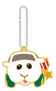 Pui Pui Molcar Rubber Key Ring Shiromo (Anime Toy)