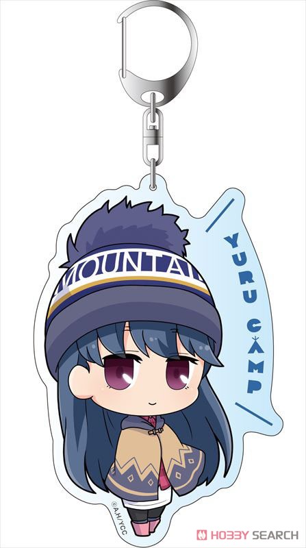 Laid-Back Camp Big Key Ring Rin Shima Deformed Ver.2 (Anime Toy) Item picture1