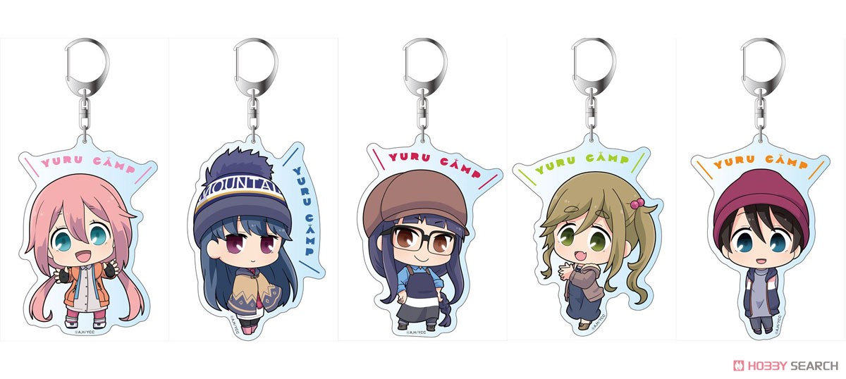 Laid-Back Camp Big Key Ring Rin Shima Deformed Ver.2 (Anime Toy) Other picture1