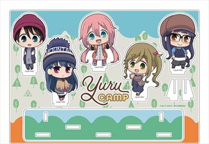 Laid-Back Camp Acrylic Diorama Deformed Ver. (Anime Toy)