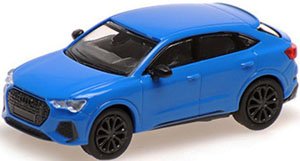 アウディ RS Q3 スポーツバック 2019 ブルー (ミニカー)