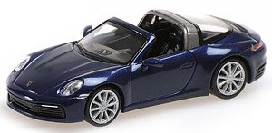 ポルシェ 911 (992) タルガ 4 2020 ブルーメタリック (ミニカー)