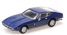 マセラティ ギブリ クーペ 1969 ダークブルー (ミニカー)
