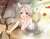 Neco Gurashi F6 Canvas Shiro-neco Onsen (Anime Toy) Item picture1
