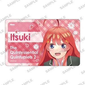 The Quintessential Quintuplets Season 2 Decoration Sticker Itsuki (Anime Toy)