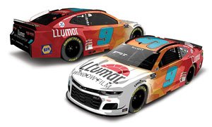 `チェイス・エリオット` #9 ルーマーウインドウフィルム シボレー カマロ NASCAR 2021 (ミニカー)