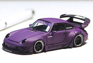 RWB 993 Matte Purple (Full Opening and Closing) (Diecast Car)